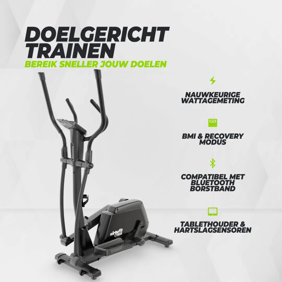 Virtufit CTR200i Crosstrainer - 32 Niveaus - 24 Programma's - Max 150kg