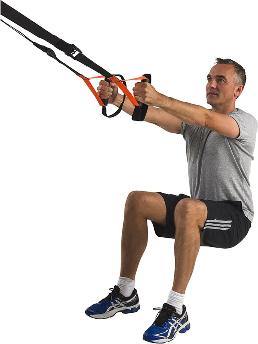 Tunturi Suspension Trainer 14TUSFU154 - Zwart/Oranje - afbeelding 6 van 6