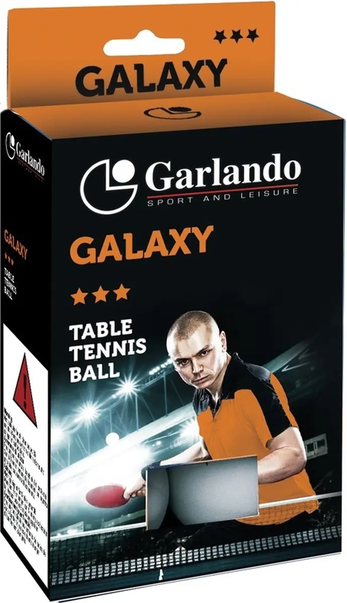 Garlando Galaxy Tafeltennisballen 3 Star ITTF