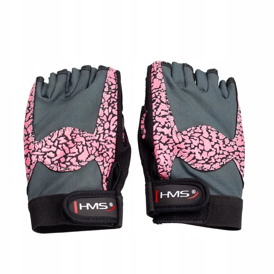HMS RST03 Trainingshandschoenen Roze/Grijs