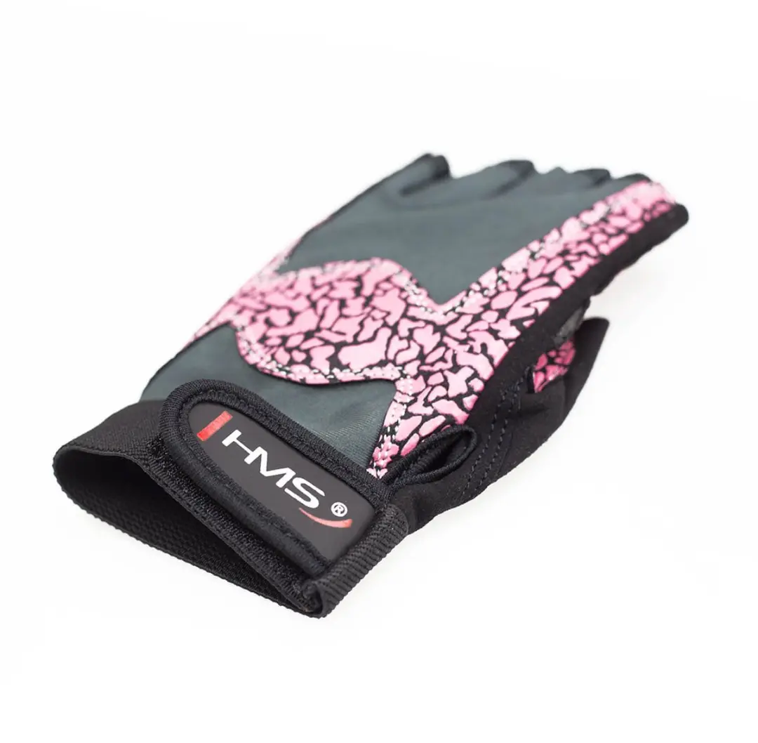 HMS RST03 Trainingshandschoenen Roze/Grijs - L - Ventilerend