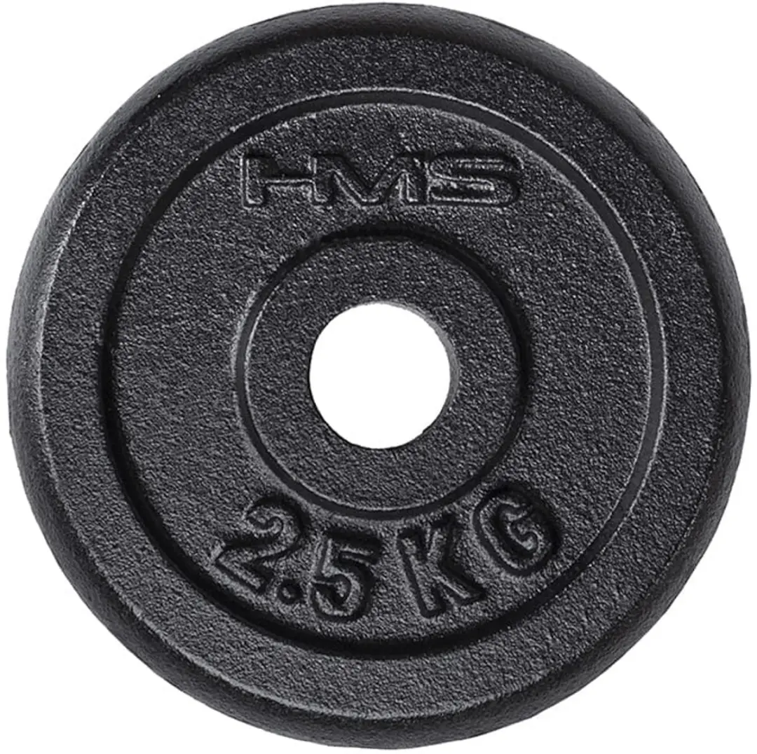HMS TCZ20 Talerz - 20kg - Ø36cm - Halter 31mm - Zwart