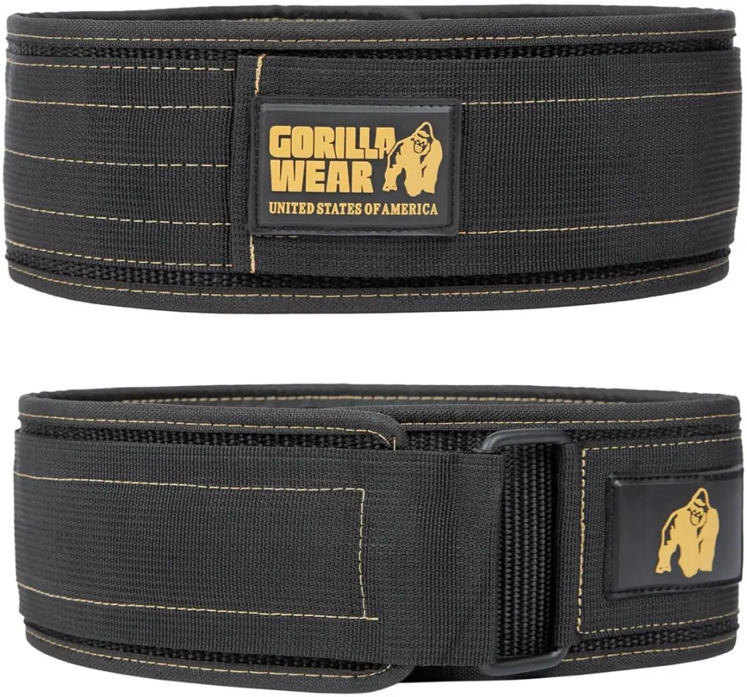 Gorilla Wear 4" Nylon Gewichthefgordel