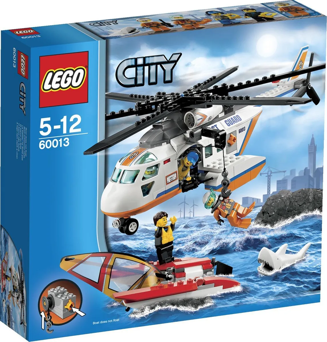 LEGO City Kustwacht Helikopter 60013