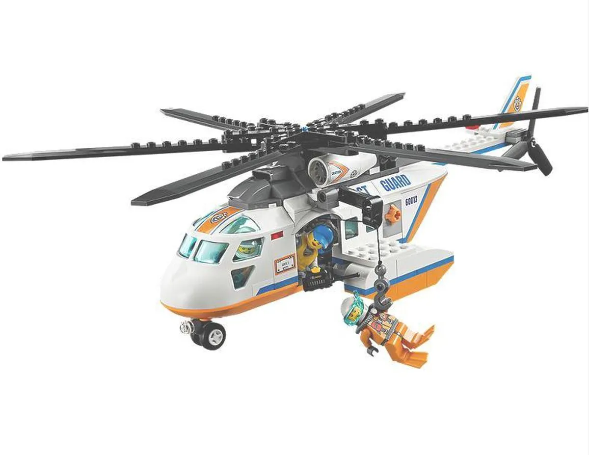 LEGO City Kustwacht Helikopter 60013 - 230 Stukken