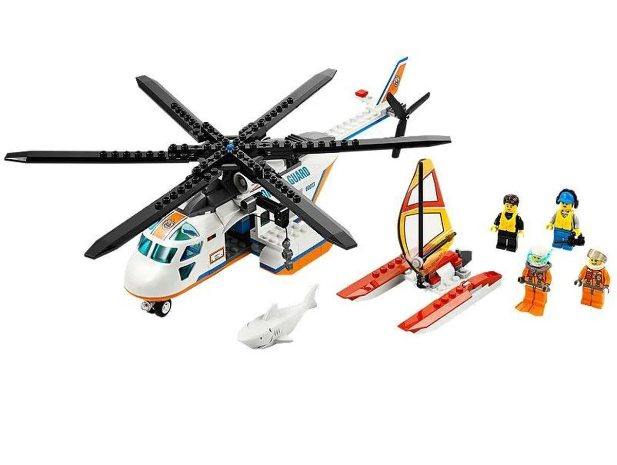 LEGO City Kustwacht Helikopter 60013 - 230 Stukken