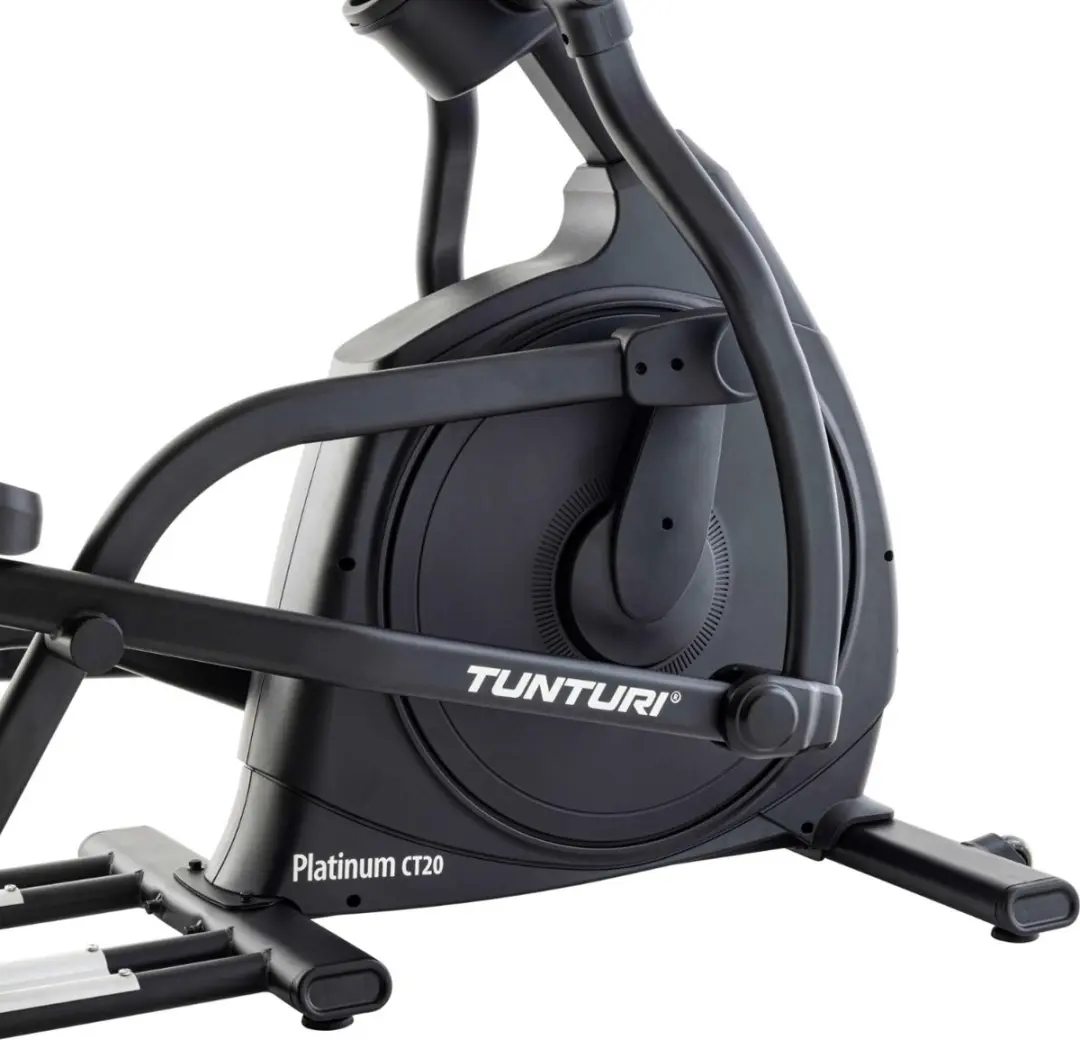 Tunturi Platinum C20 Crosstrainer - 48 Niveaus - Zwart/Zilver