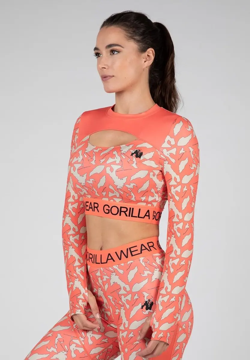 Gorilla Wear Osseo Long Sleeve - Roze XL