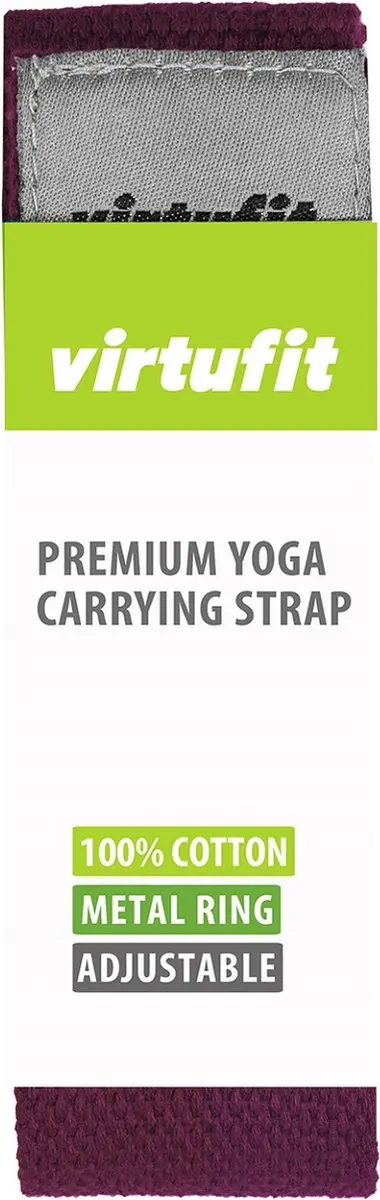 VirtuFit Premium Yogamat Draagriem - Mulberry