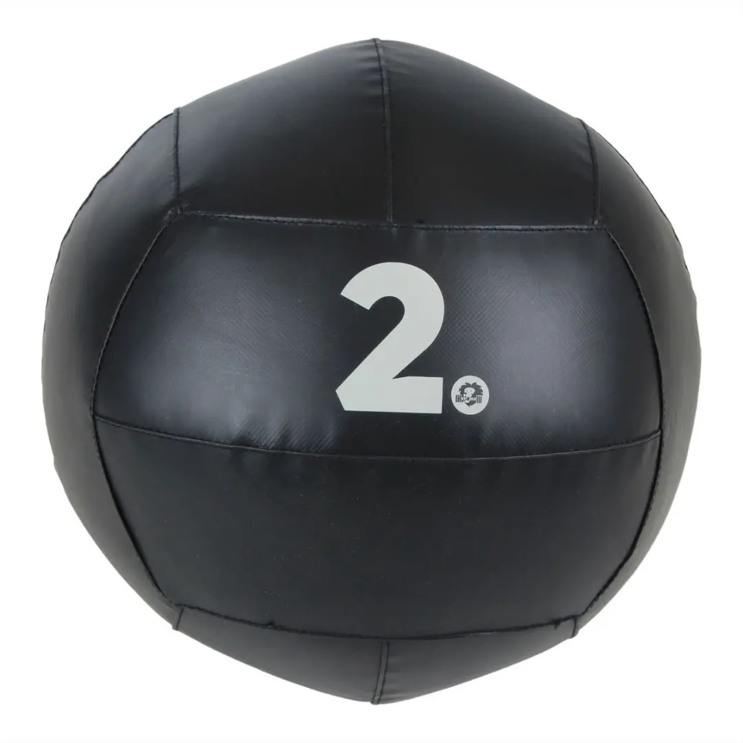 LifeMaxx Crossmaxx Pro Wall Ball 2kg - Zwart