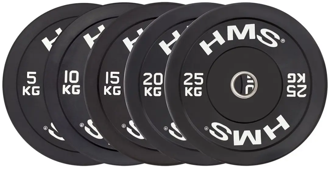 HMS Olympische Halterschijf 10 kg - Zwart