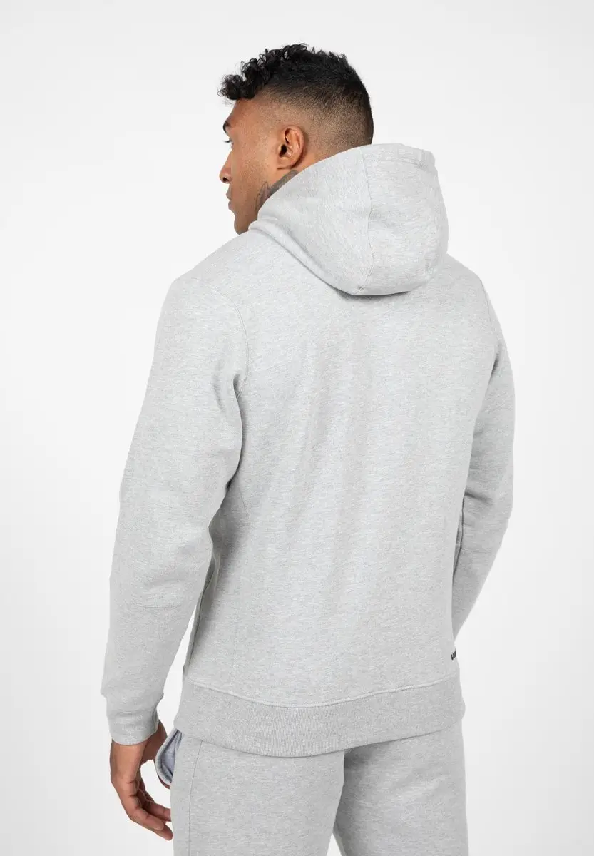 Gorilla Wear Leon Zipped Hoodie 3XL - Grijs