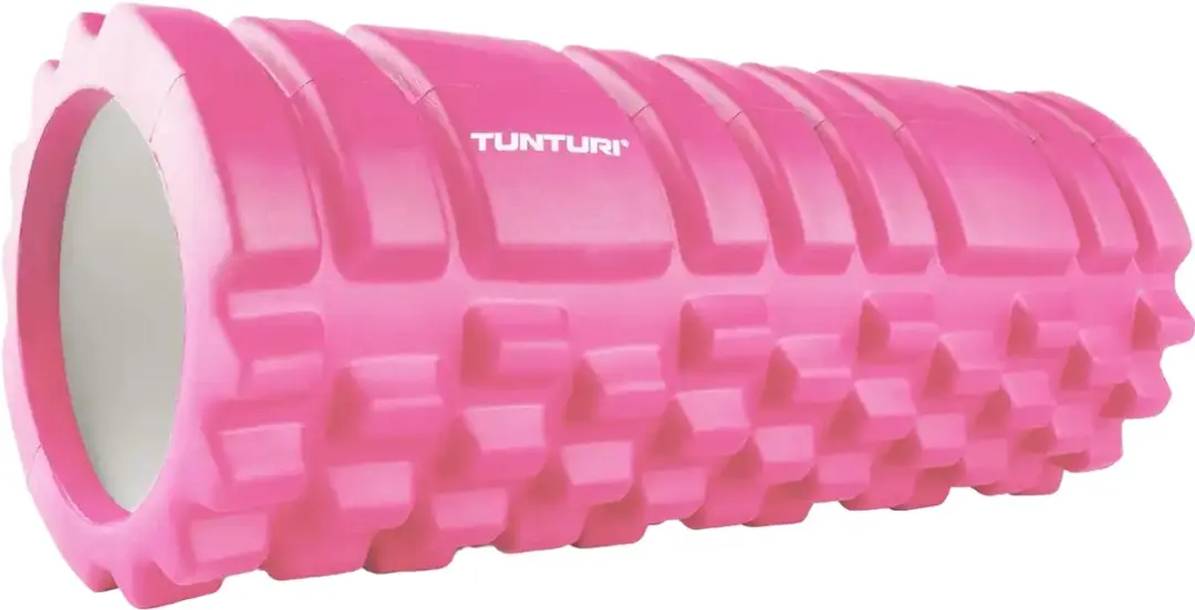 Tunturi Yoga Grid Foam Roller 33cm - Roze