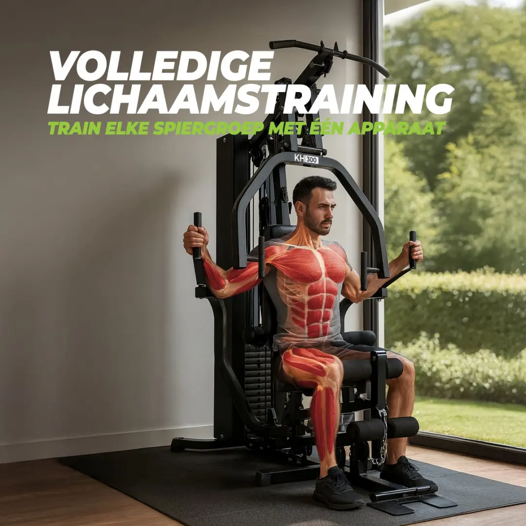 VirtuFit KH350 Krachtstation - 86kg Gewichtsstapel