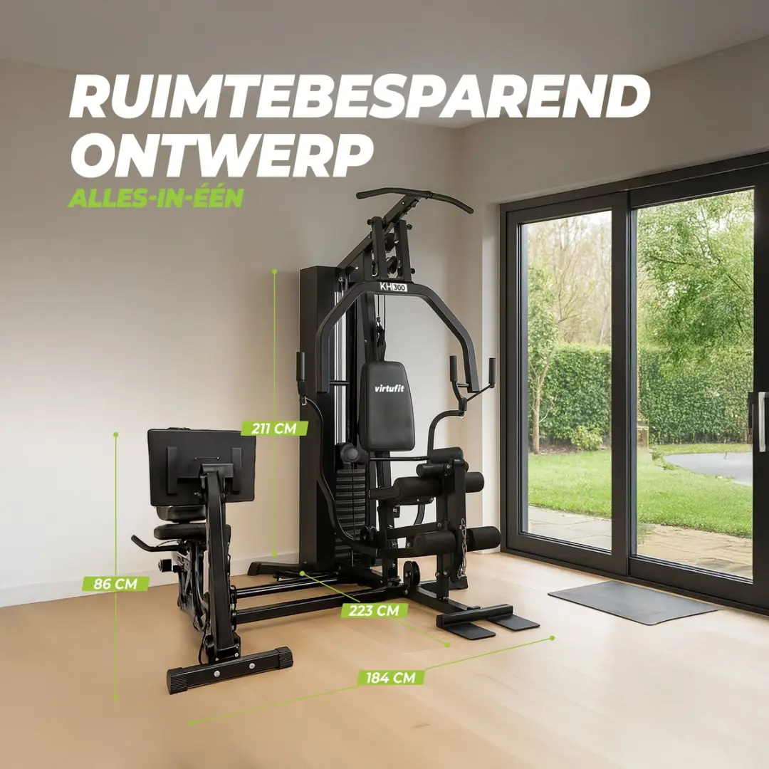 VirtuFit KH350 Krachtstation - 86kg Gewichtsstapel
