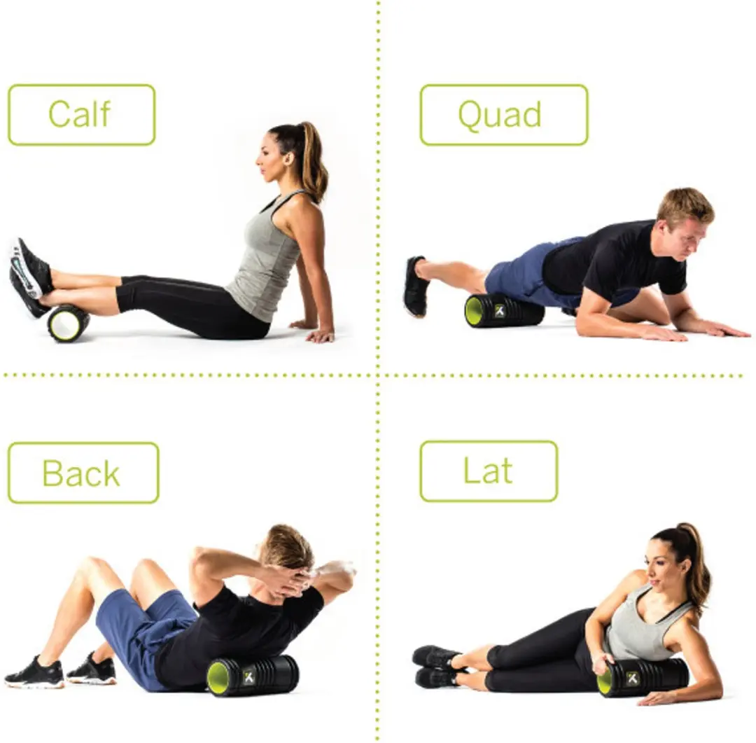TriggerPoint The Grid Foam Roller 14cm - Zwart