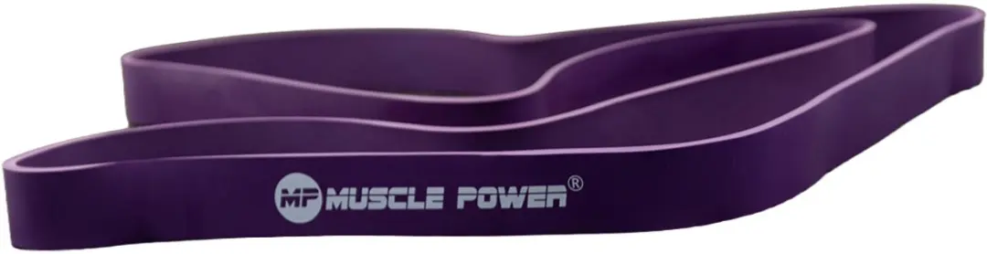 Muscle Power Power Band Paars Medium - afbeelding 6 van 6