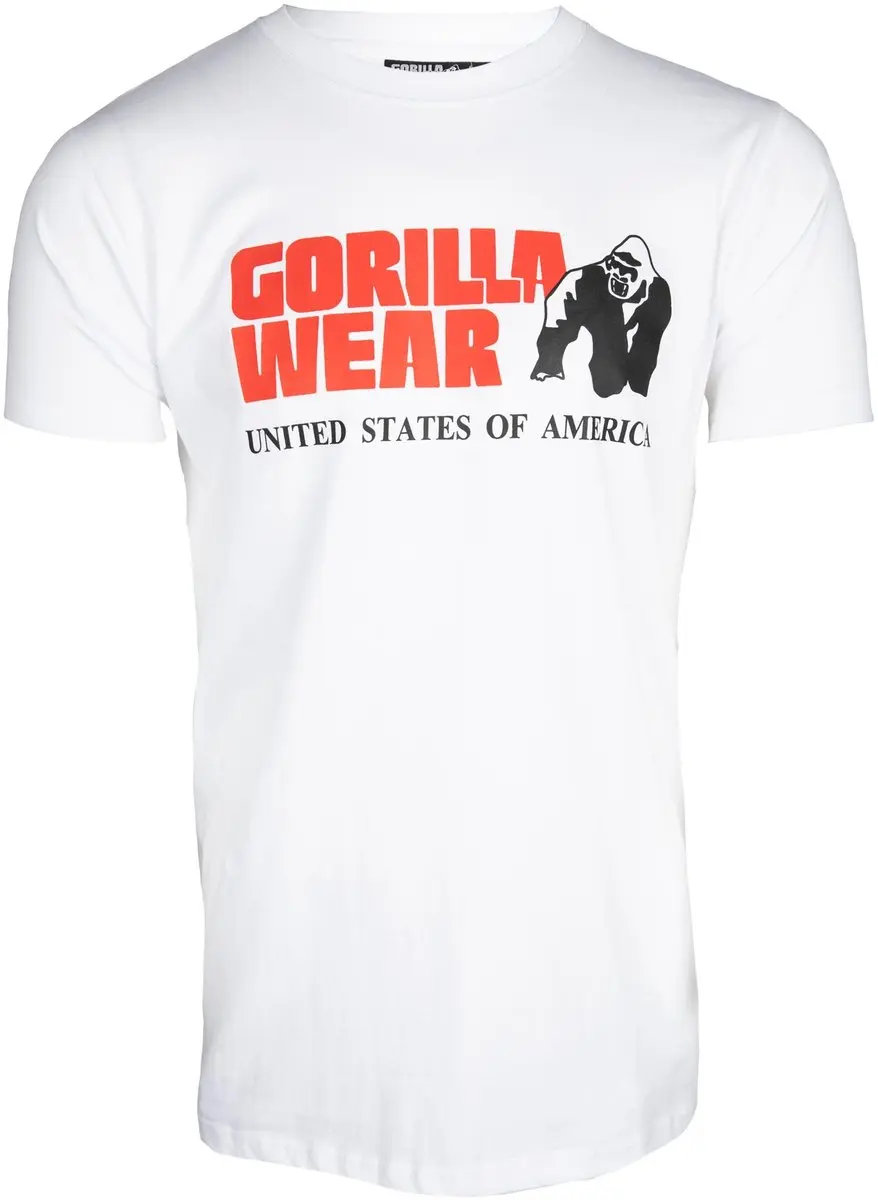 Gorilla Wear Classic T-shirt Wit M