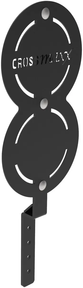 LifeMaxx Crossmaxx Double Wallball Target - Zwart