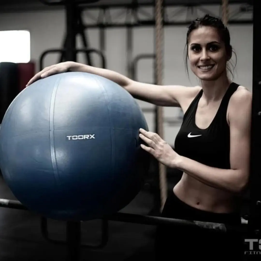 Toorx Gymbal PRO Yoga/Pilatesbal 55cm - 500kg - Blauw