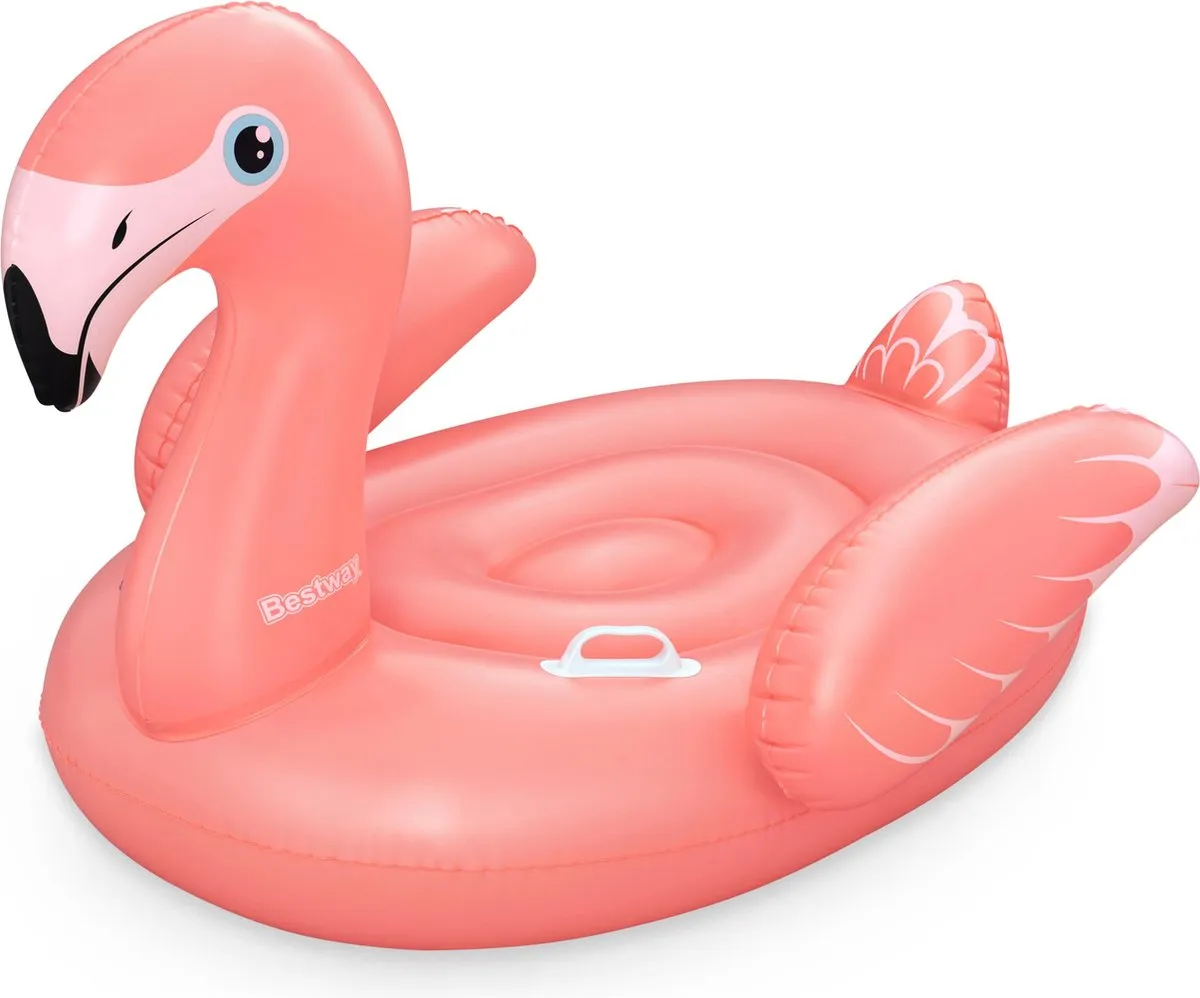 Bestway Opblaasbare Flamingo 138x107cm Roze