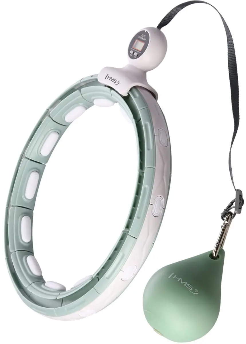HMS HHM15 Magnetische Hula-Hop - Groen 44cm - 360° Massage