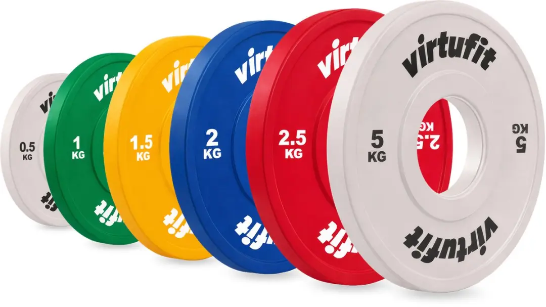Virtufit Olympische Halterschijf 0.5 kg - Wit - Ø50mm