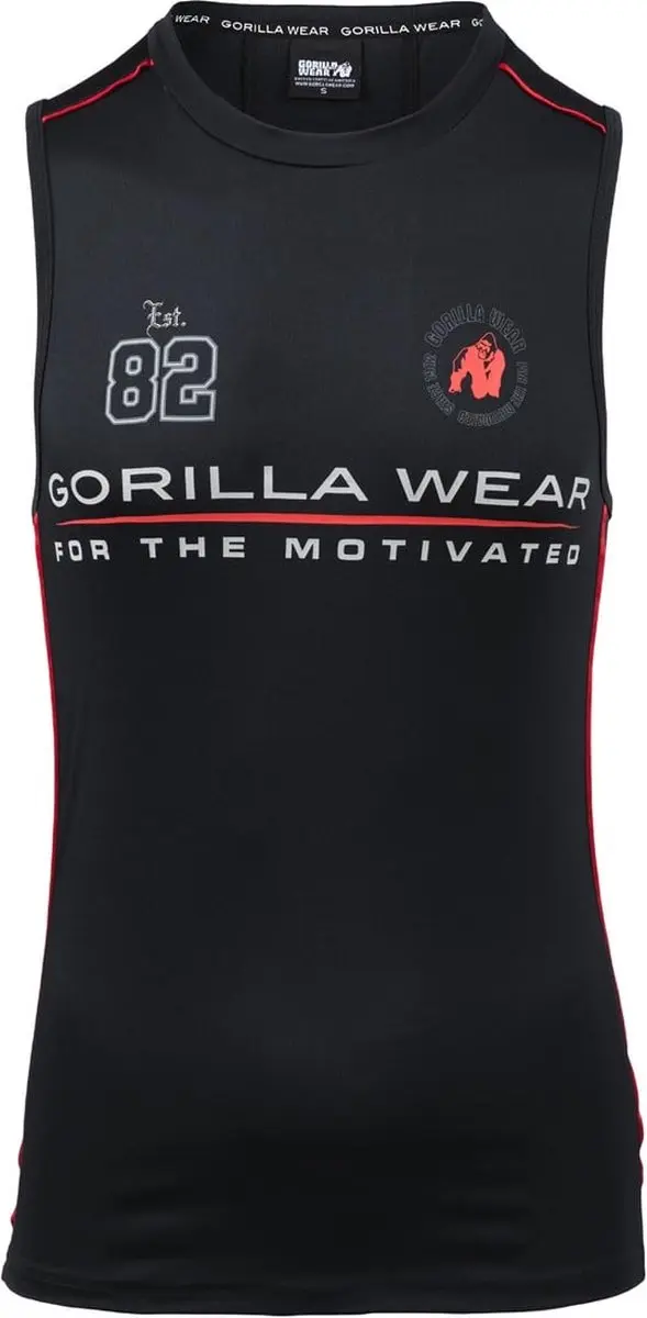 Gorilla Wear Broxton Tanktop - Zwart - S