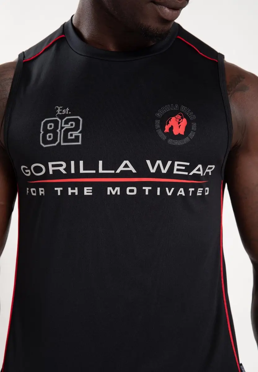 Gorilla Wear Broxton Tanktop - Zwart - S