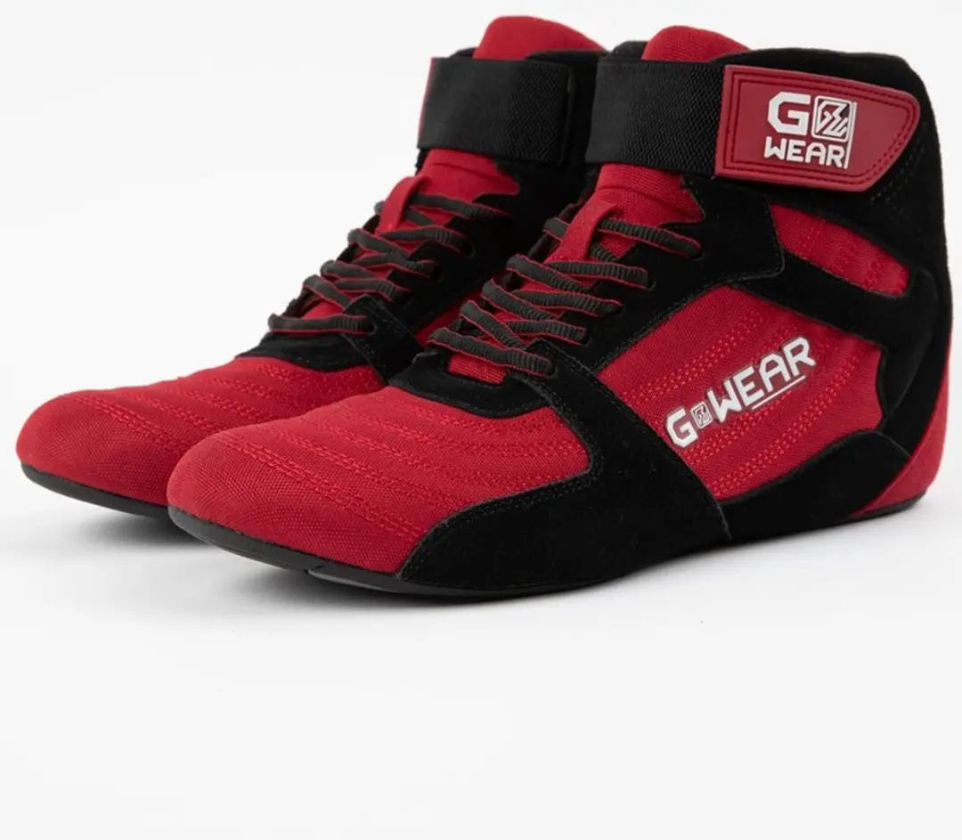 Gorilla Wear Gwear Pro High Tops Sportschoenen 38 - Rood/Zwart