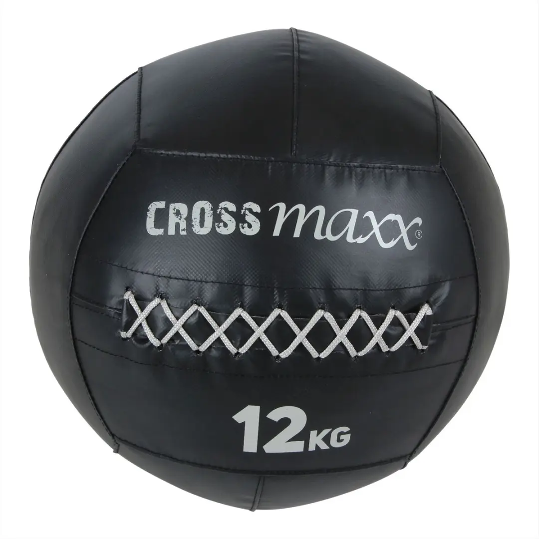 LifeMaxx Crossmaxx Pro Wallball 12kg - Zwart
