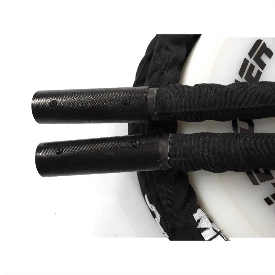 Muscle Power Battle Rope DELUXE MP1501 - 12m - Zwart