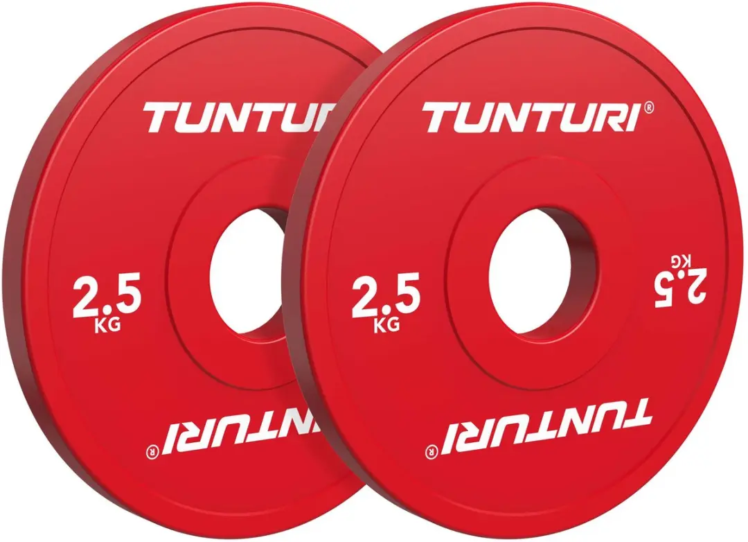 Tunturi Platinum Fractional Bumperplates 2.5kg