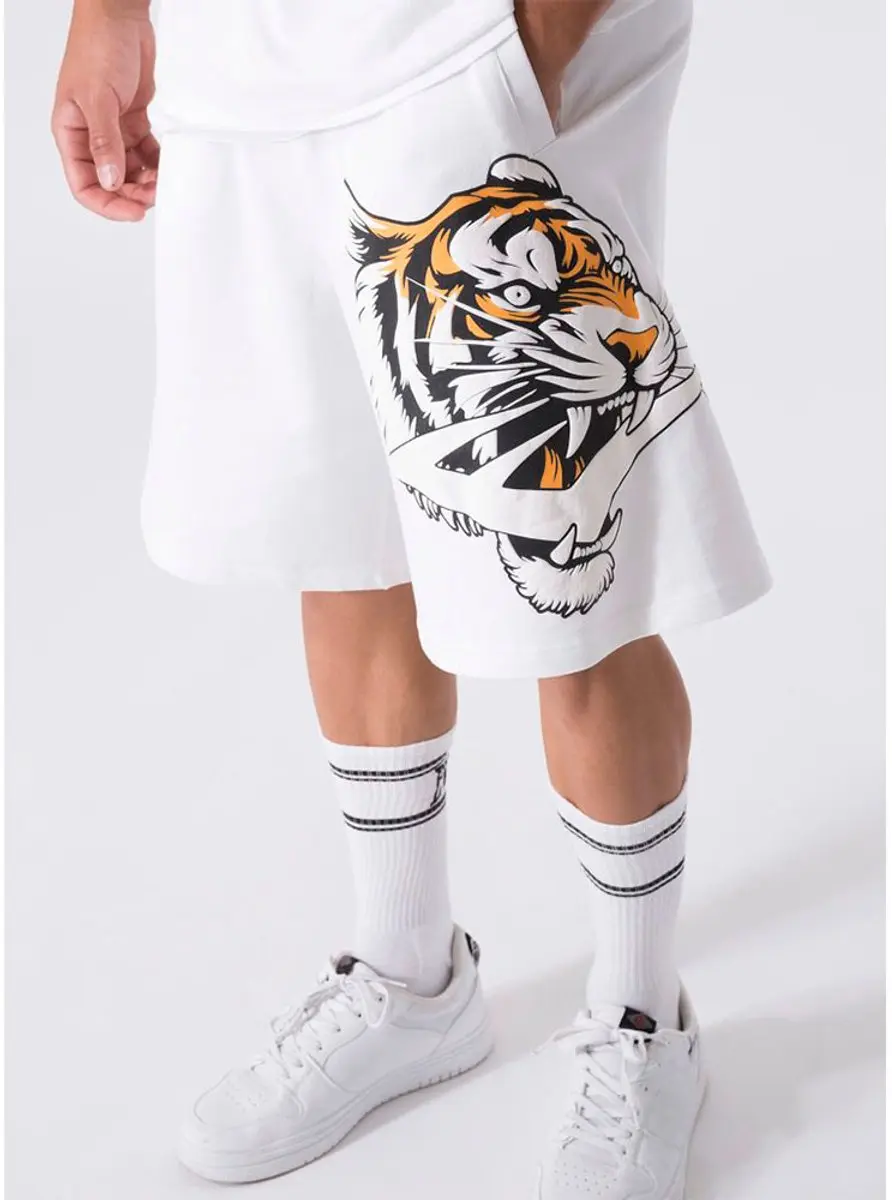 Everlast Tiger Korte Broek S - Wit