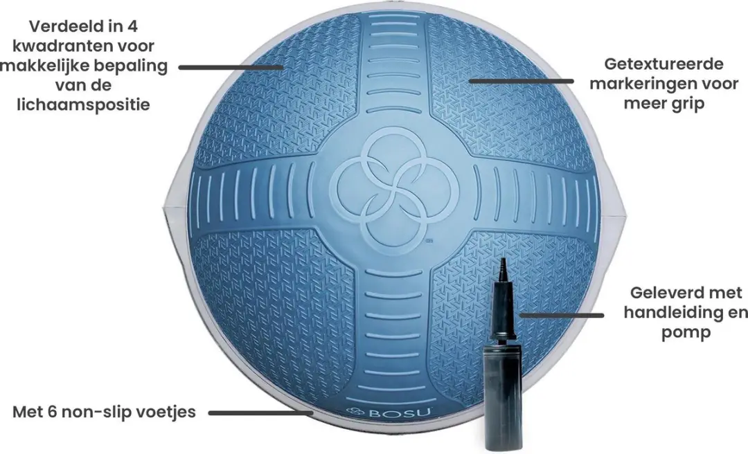 Bosu Pro NexGen Balance Trainer - Blauw