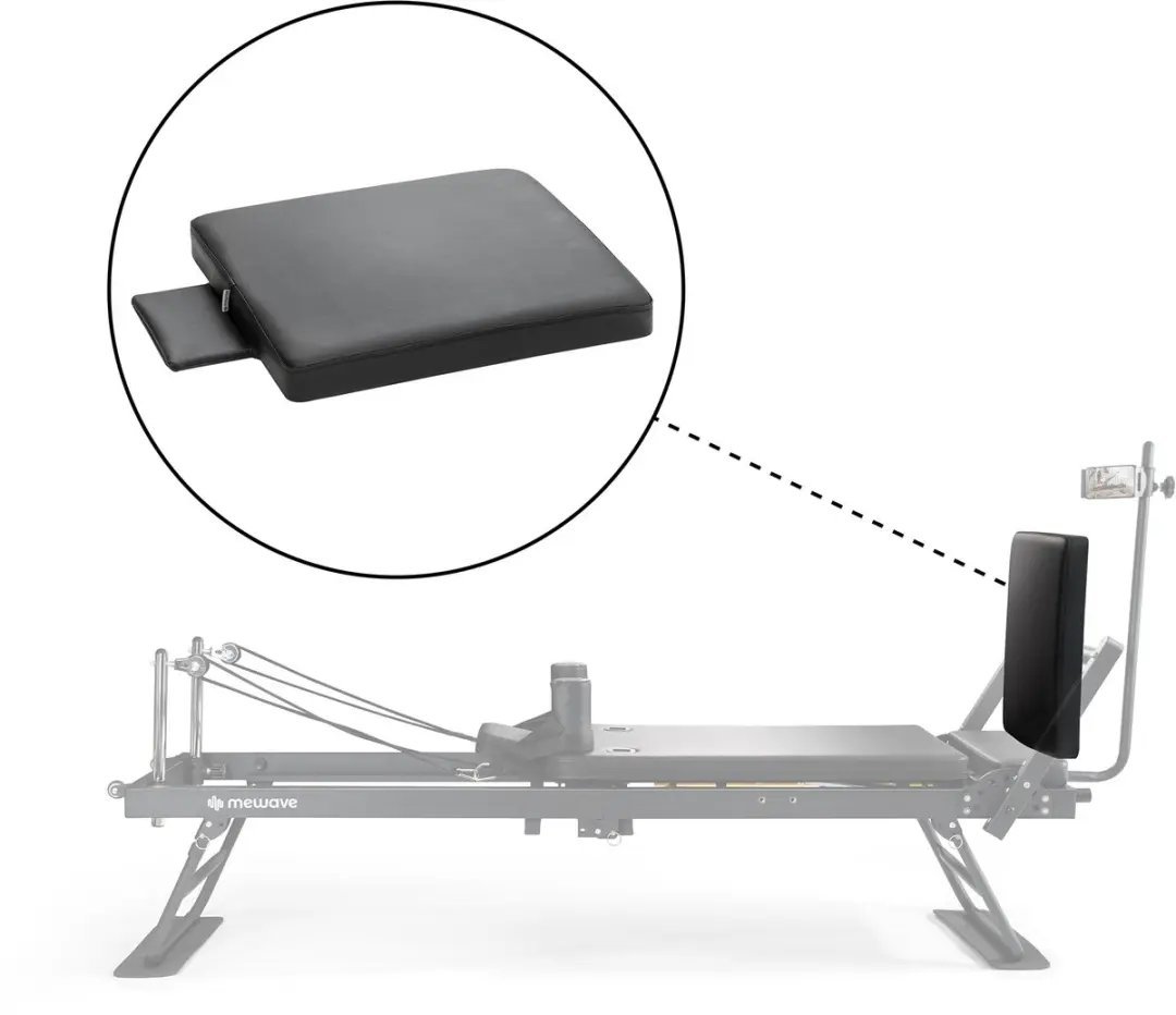 Mewave Pilates Reformer Set - Inklapbaar & Verstelbaar - Zwart