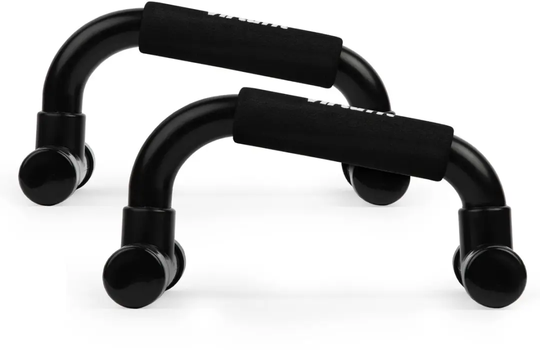 VirtuFit Combideal Optrekstang & Opdruksteunen - Zwart/Zilver - afbeelding 6 van 6