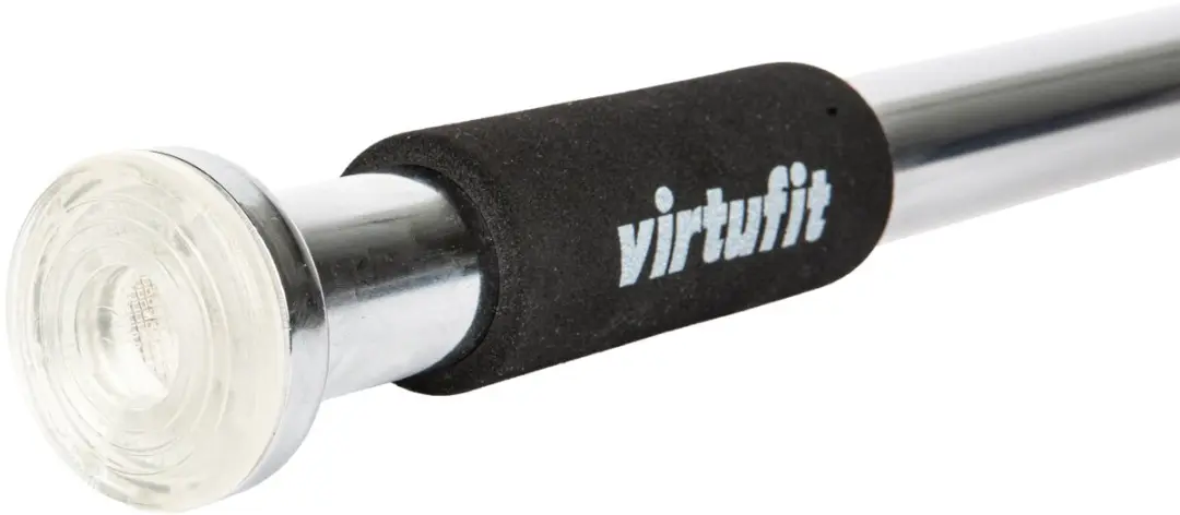 VirtuFit Combideal Optrekstang & Opdruksteunen - Zwart/Zilver