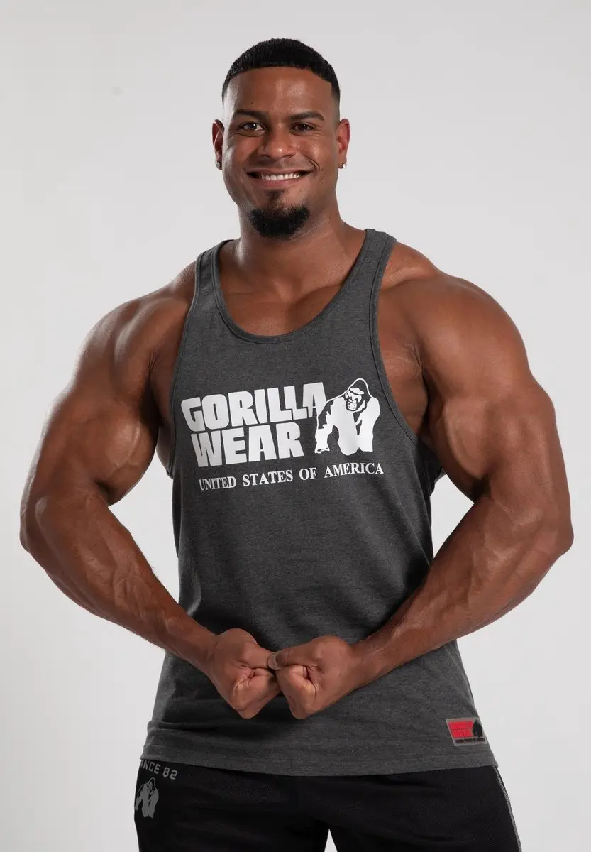 Gorilla Wear Classic Tanktop 2XL - Donkergrijs