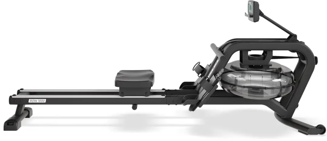 VirtuFit Pro ROW1000 Roeitrainer Waterweerstand - 32 Programma's - Zwart