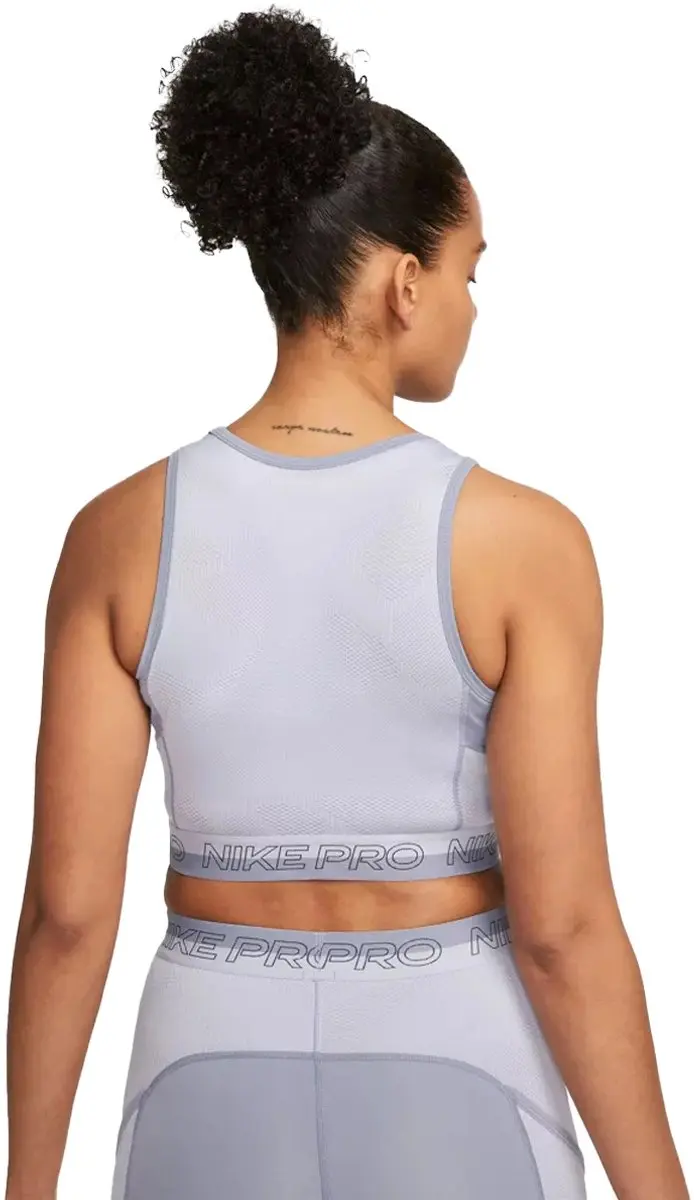Nike Pro Dri-FIT Tanktop M - Lila Paars