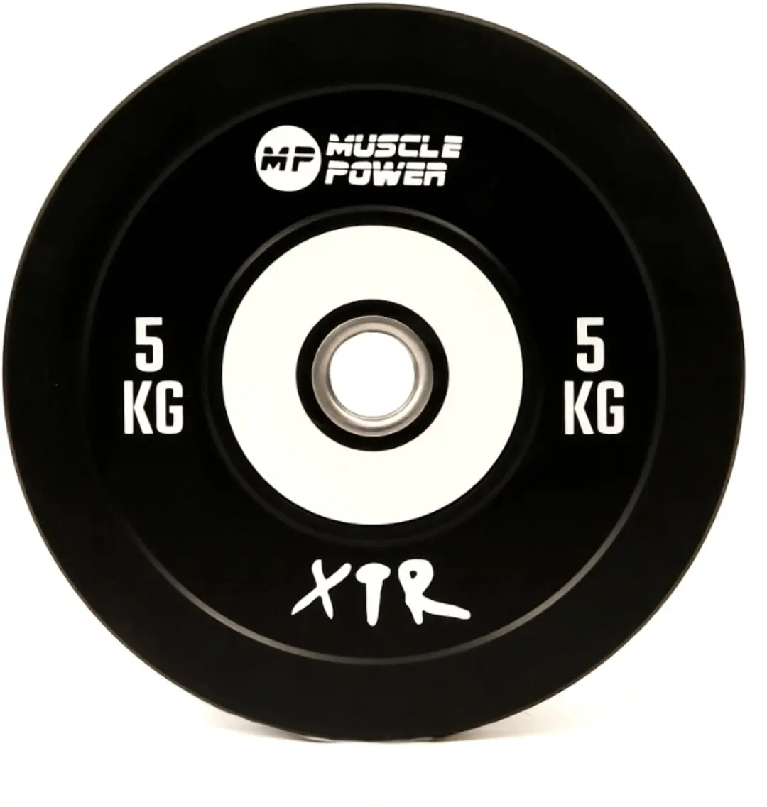 Muscle Power Bumper Plate Pro 50mm 5kg