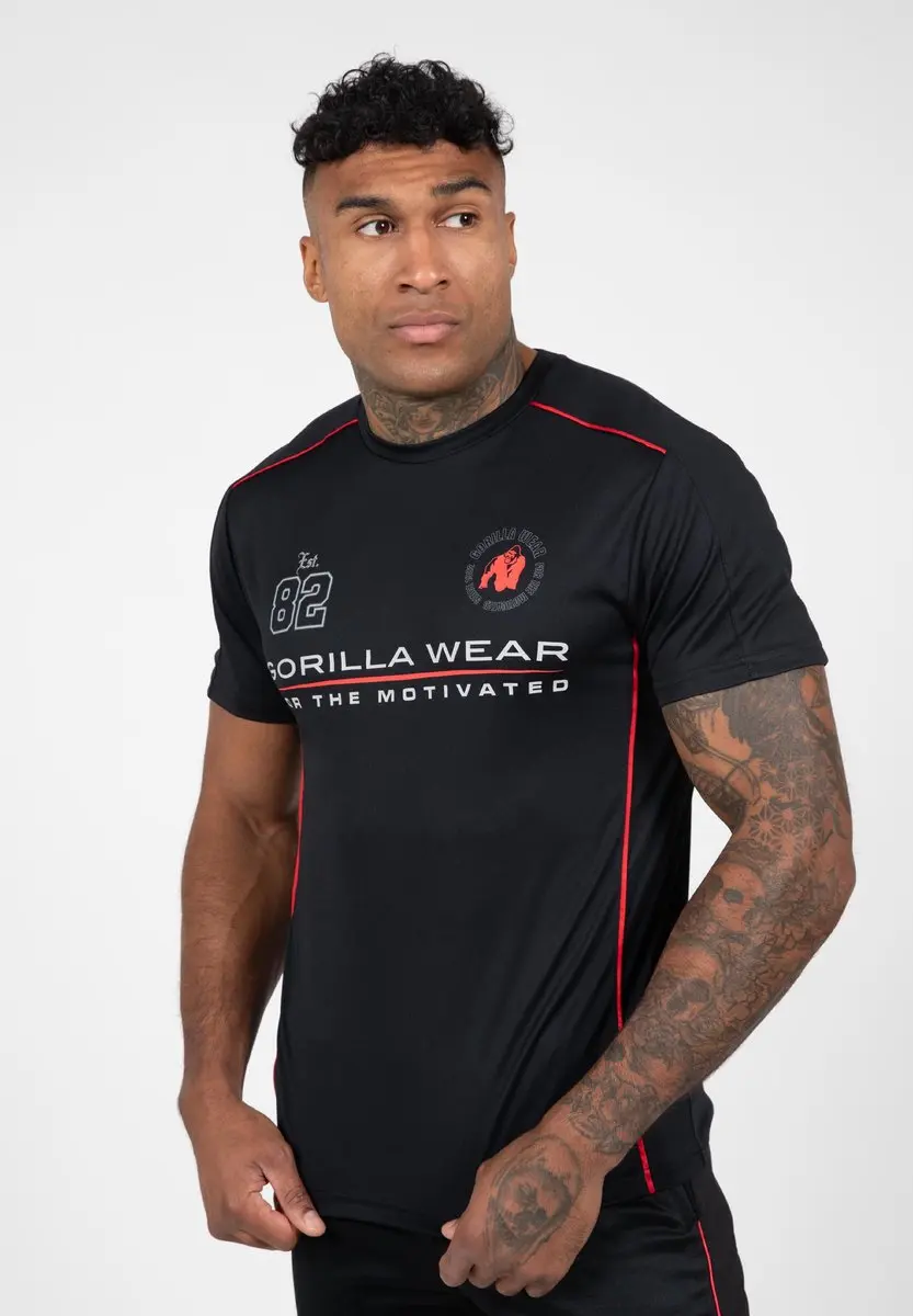 Gorilla Wear Broxton T-shirt Zwart