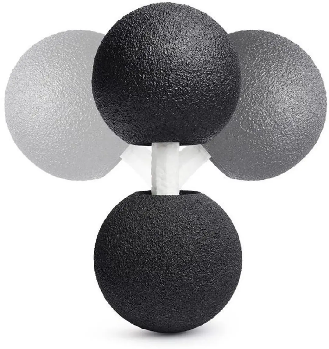 BLACKROLL DUOFLEX 12 Foam Roller - Zwart