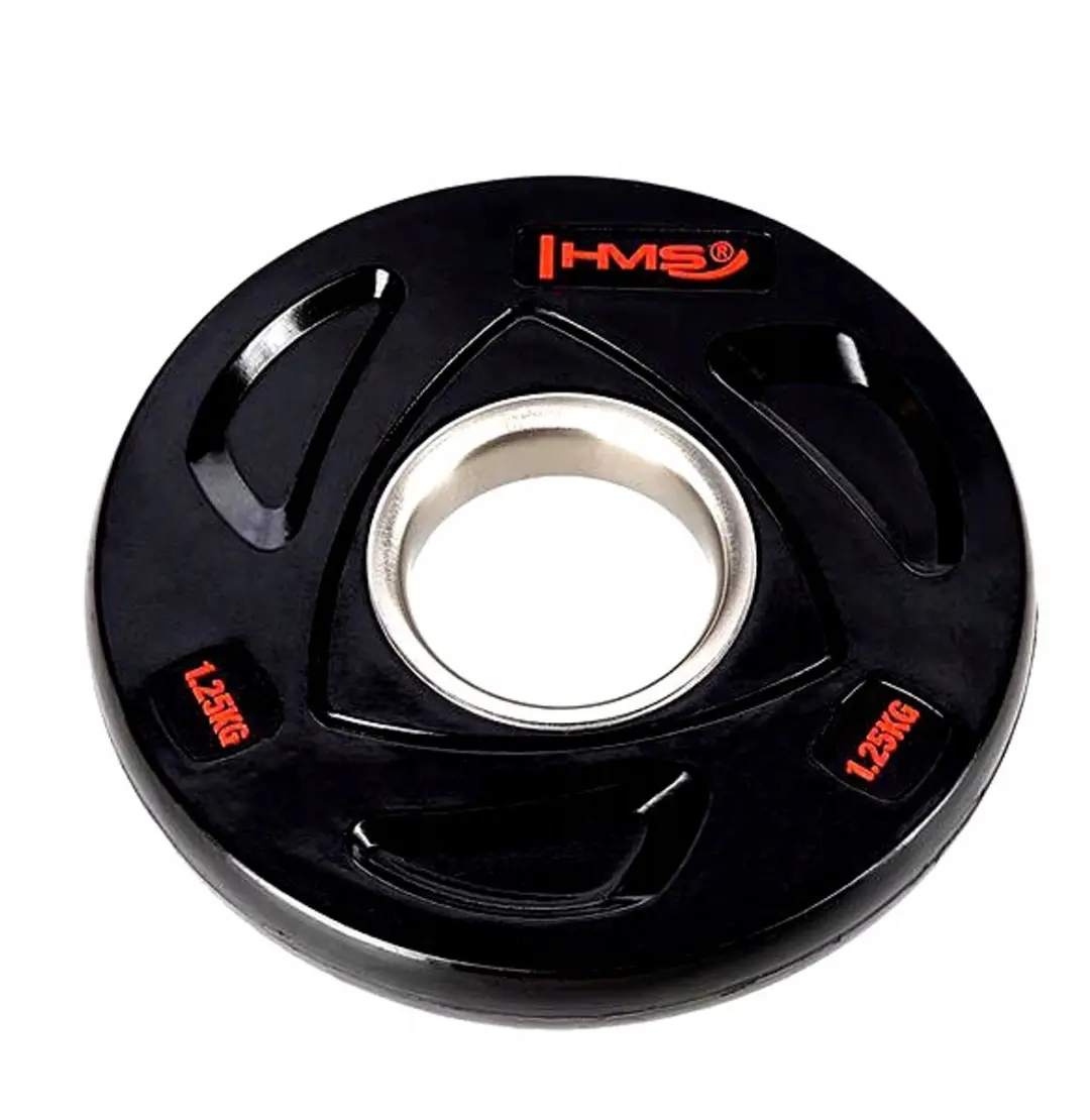 HMS TOX01 Olympisch Gewichtski 1,25 kg - Zwart - afbeelding 2 van 3