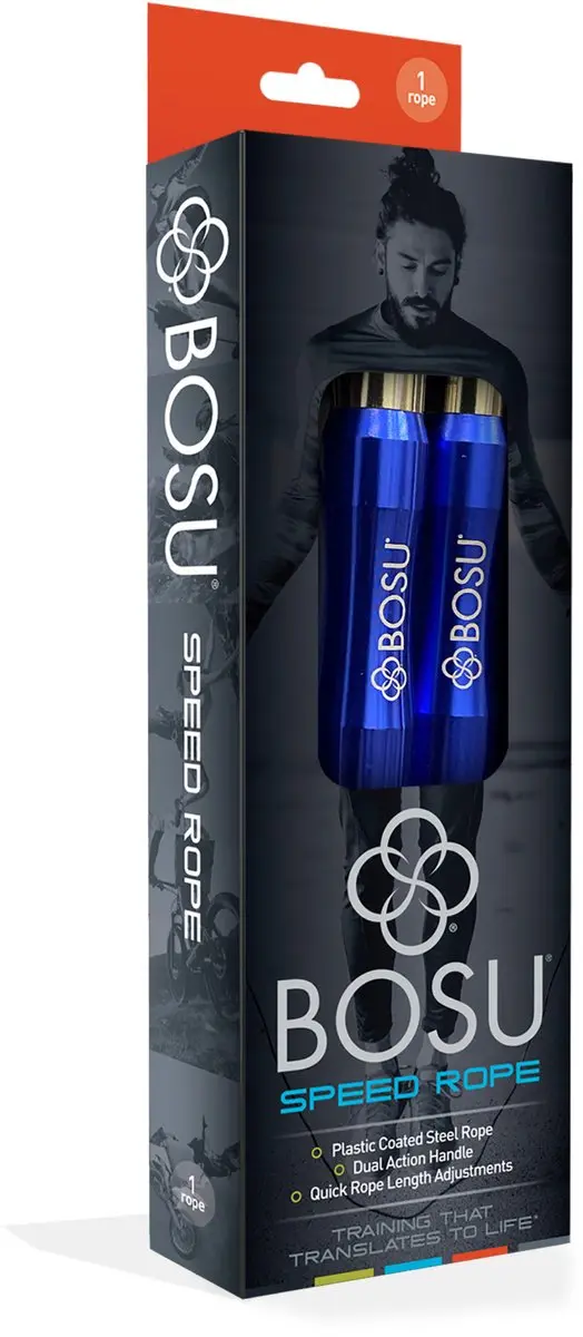 Bosu Speed Jump Rope - Verstelbaar tot 227cm - Blauw