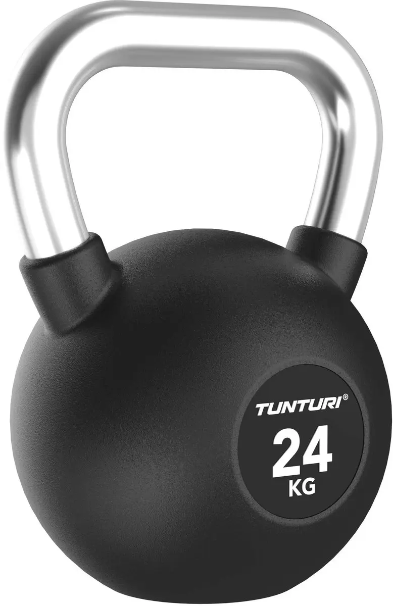 Tunturi Platinum Rubber Kettlebell 24kg