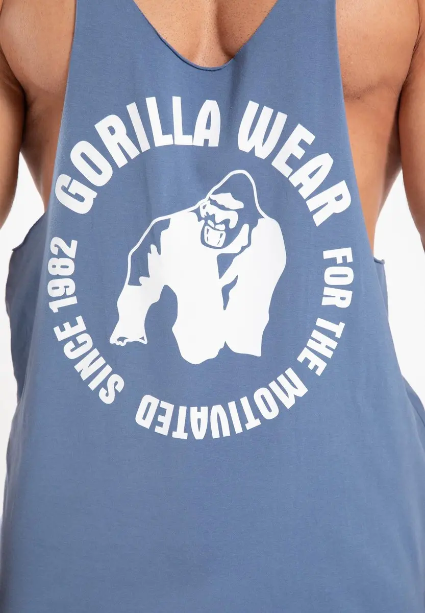 Gorilla Wear Melrose Stringer - L - Coronet Blauw