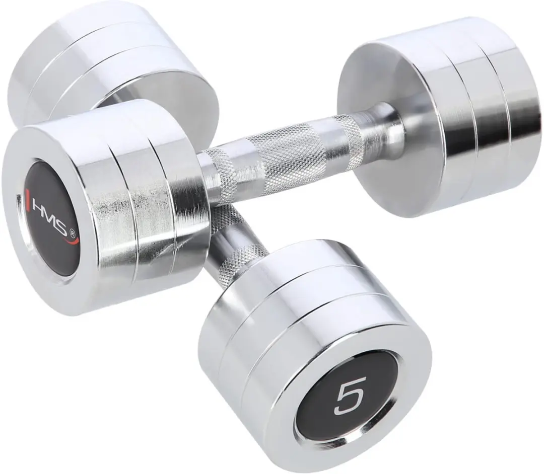 HMS Chroom Dumbbell Set 2x10kg - Multi