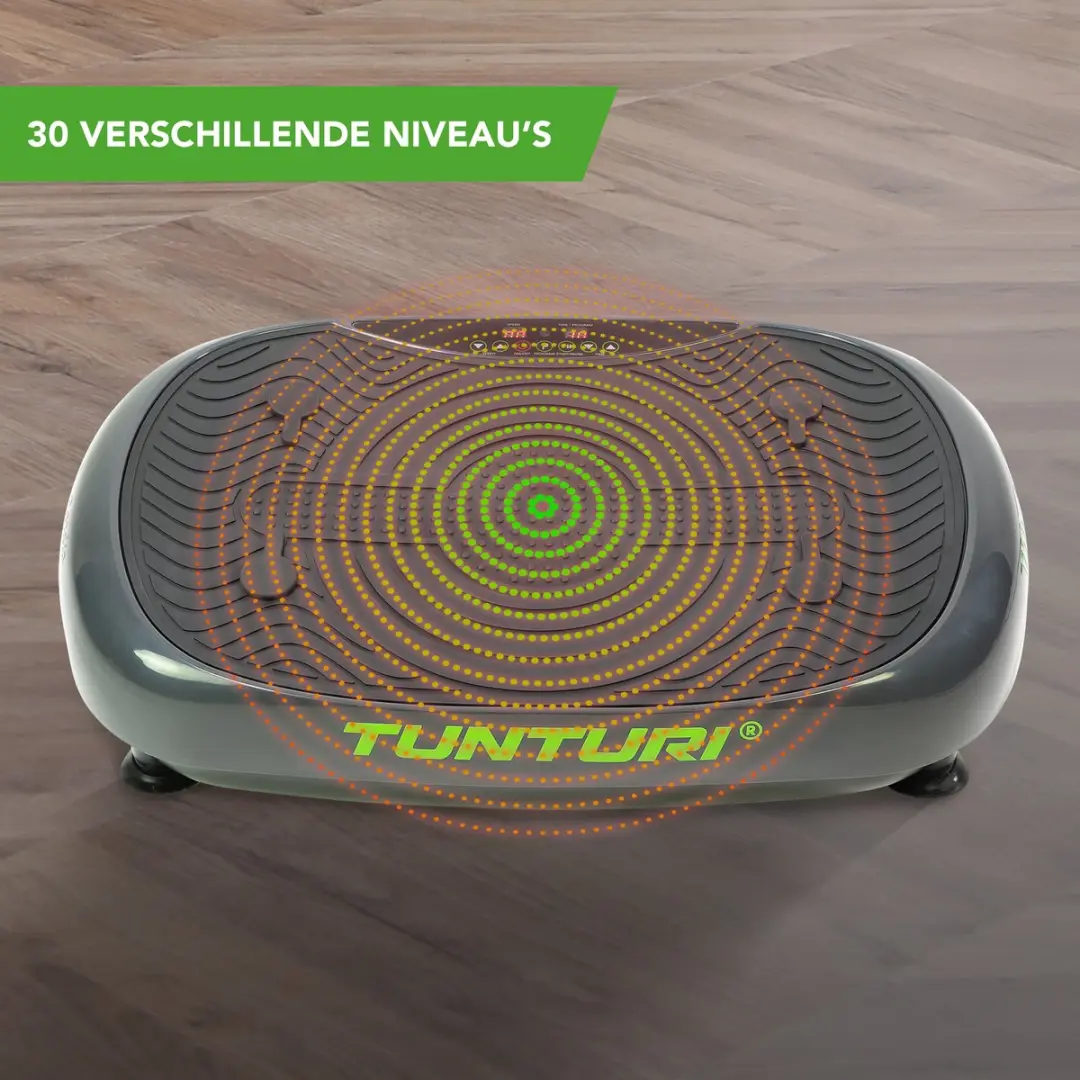 Tunturi Cardio Fit V10 Trilplaat - 200W - 99 Niveaus - 5 Programma's - Zwart/ Groen